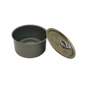 กระป๋องอาหารแบบสองชิ้นทำจากเหล็กวิลาด พิมพ์ออฟเซ็ต พร้อมฝาเปิดแบบดึง - Product Image 4
