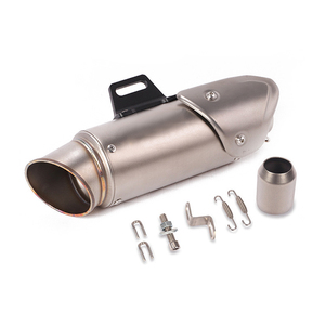 ท่อไอเสียรถจักรยานยนต์ดัดแปลง51มม. สำหรับ Kawasaki Suzuki <span class=keywords><strong>Z250</strong></span> 300R15R25R3R6KTM250RC390gsxr600 750 - Product Image 5