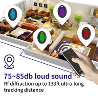 Traceur GPS intelligent anti-perte pour la maison, mini-traceur de navigation, télécommande sans fil, localisateur de clés en plastique, suivi d'enfants et d'animaux, conforme ROHS
