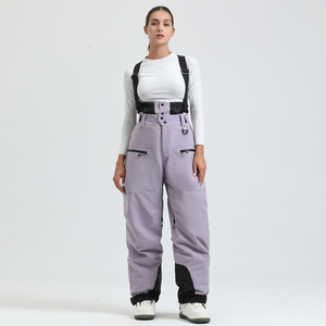 Pantalones de Esquí <span class=keywords><strong>con</strong></span> <span class=keywords><strong>Tirantes</strong></span> Desmontables 2026, para Hombre y <span class=keywords><strong>Mujer</strong></span>, Impermeables 15000mm, Resistentes al Viento, Elásticos, Transpirables, <span class=keywords><strong>con</strong></span> Relleno Sintético Térmico - Product Image 3