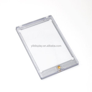 Hot Bán Trắng Rõ Ràng 35pt Một Cảm Ứng Mạnh Mẽ Từ Trong Suốt Acrylic Hiển Thị Thẻ Khung Ảnh Huy Hiệu Thể Thao Chủ Thẻ - Product Image 5
