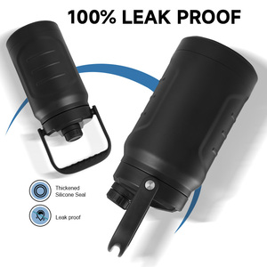 Bouteille Thermos sous vide à Double paroi en acier inoxydable, 128oz, grande bouteille d'eau de 1 Gallon, bière Growler avec sac - Product Image 4