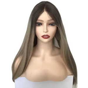 Kosher Wig Factory Popular Color Virgin Human Hair Extra Small Layer Swiss Lace Top Jewish Wig