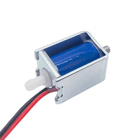 DC 3V 1.12W 40KPa Single Air Flow Quick Fitting Pressure Relief 2 Way Air Solenoid Valve for Electrical Automatic Appliances