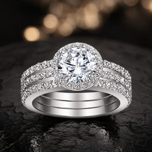 Elegant Engagement Ring for Women European American Bridal Fashion Finger Jewelry - Product Image 6