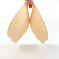 Soutien-gorge collant aile réutilisable de Style quotidien pour femmes Invisible Magic Silicone Push-Up Adhésif Techniques teintées unies