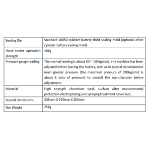 Koin sel CR2032 mesin perakitan koin sel Case hidrolik Manual <span class=keywords><strong>Crimping</strong></span> dan pembongkaran mesin - Product Image 4