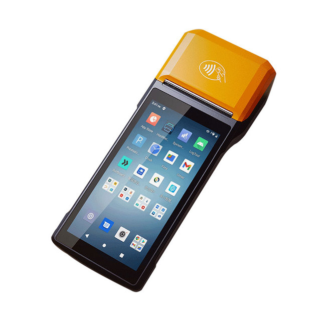 Handheld POS Payment Machine  Android POS System 58mm Printer 1D/2D Reader 4G Handheld Pos Terminal