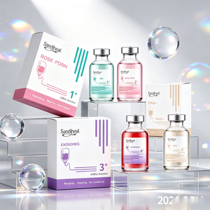 Sérum OEM Anti-Âge Hydratant à l'Acide Hyaluronique, aux Peptides Bio, Infusé de Rose, PDRN, Exosomes, NAD+, ADN+ et Multi-Ingrédients Bio PN - Product Image 4