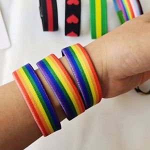 Bracelet en polyester pour sublimation, bracelet d'identification pour événements, bracelet élastique personnalisé imprimé avec logo - Product Image 3