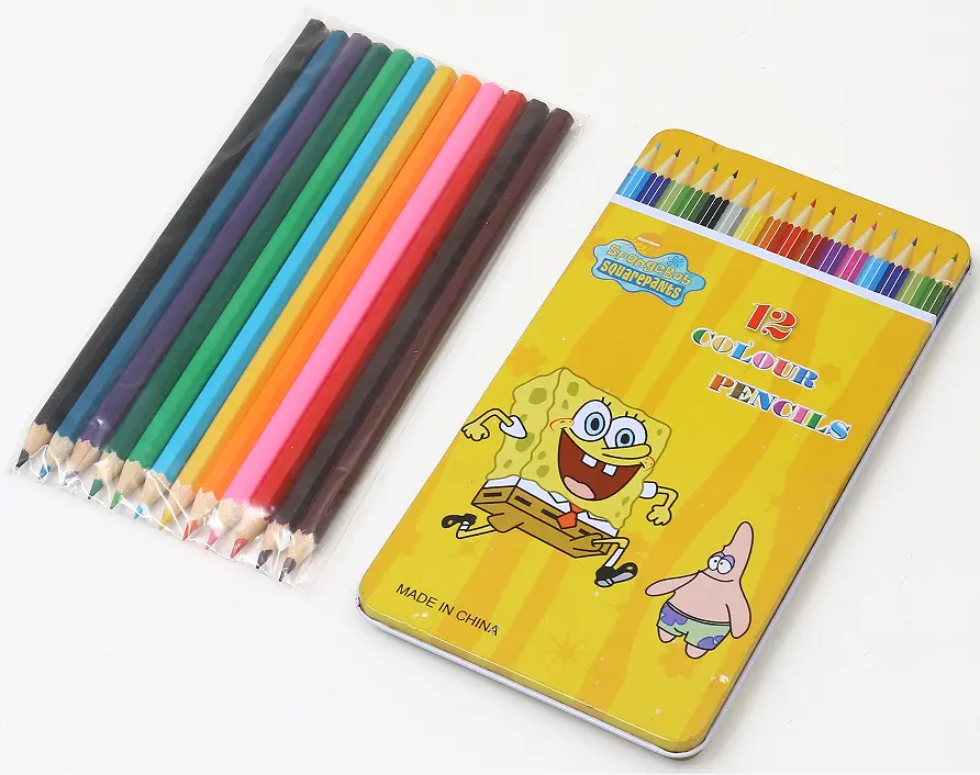 Pensil Warna untuk Menggambar, Membuat Sketsa 72 Pensil Warna-warni dengan Kotak Kertas Ideal untuk Hadiah Natal Set Pensil Warna