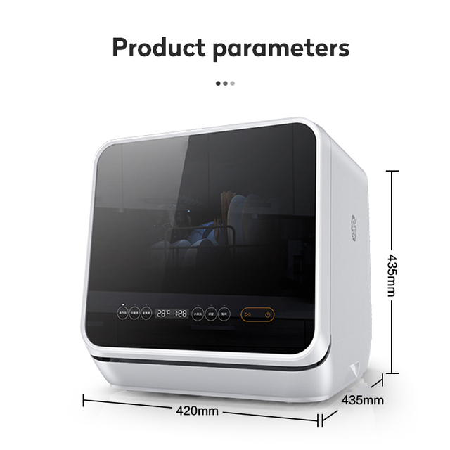 Mini Portable Table Automatic Dishwasher Hotel Independent Home Restaurant Kitchen Dishwasher
