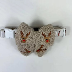 Corbatín de Lujo Clásico Personalizado, Ecológico, Ajustable, con Bordado de Piel, <span class=keywords><strong>para</strong></span> Perros y Gatos, Accesorios <span class=keywords><strong>para</strong></span> Halloween - Product Image 3