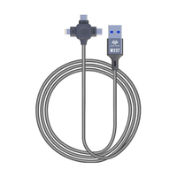 Kabel OSS W237 IDFU 3 in 1 DFU Kabel Teknik Plug and Play untuk iPhone Samsung Mode Flashing Satu Klik Alat Perawatan