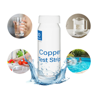 Copper Ion Detection for Test Paper Water Quality Monitoring Instrument for Fish Tank & Swimming Pool Analysis