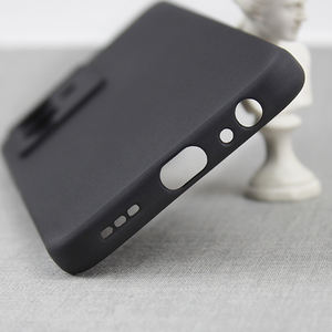 Funda Mate para Teléfono <span class=keywords><strong>Celular</strong></span> Infinix Note 12 Pro 5G al por Mayor, Funda Negra Esmerilada para Teléfono, Cubierta Trasera Suave de TPU - Product Image 5