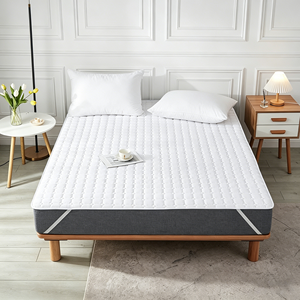 Vente directe usine – <span class=keywords><strong>Protège</strong></span>-<span class=keywords><strong>matelas</strong></span> unisexe 100 % coton, résistant à l'eau, à couverture intégrale, avec sangles, pour hôtels, maisons et hôpitaux - Product Image 4