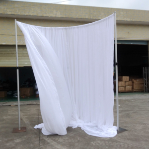 Telescopic wedding party pipe and drape aluminum <b>backdrop</b> <b>stand</b> kit - Product Image 2