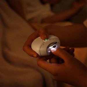Coupe-ongles électrique Oukeelar, moteur sans balais, rechargeable par USB, portable, forme ronde, pour enfants et personnes âgées - Product Image 3