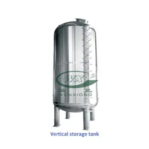 stainless steel heated jacket Storage tank