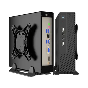 미니 ipc 베어 본 팬리스 미니 PC Nas Miniordenador 코어 I3 I5 I7 8gb 16gb 램 Nuc 데스크탑 미니 컴퓨터 PC