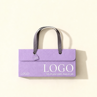 Tas Belanja Kertas Kraft Cetak Offset dengan Pegangan Die-Cut, Logo Embos Mewah, Laris Manis, Warna Pink untuk Makeup