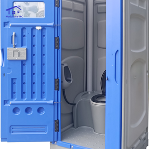 Baños portátiles para exteriores, baños portátiles para un solo usuario, convenientes para reuniones y eventos al aire libre, fáciles de instalar. - Product Image 5