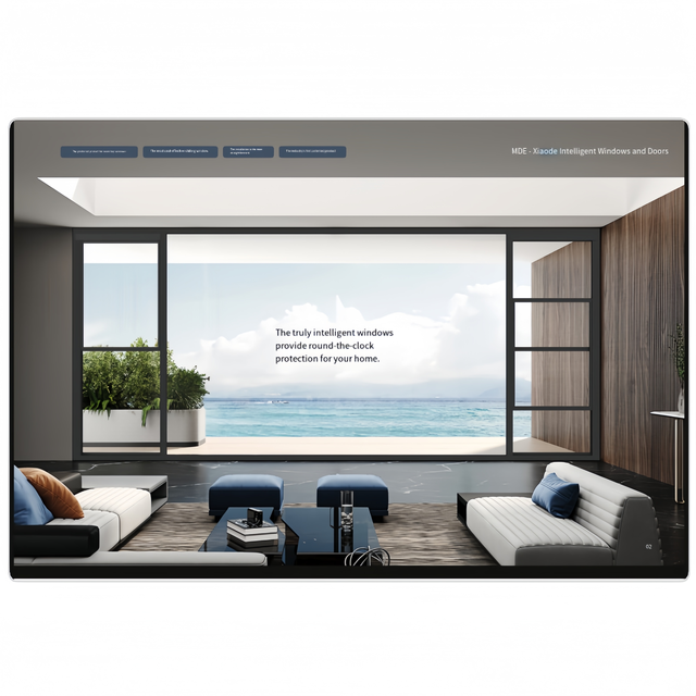 Automatic Horizontal Intelligent Aluminum Lifting Windows European Smart Home Automation APP Control Custom for Apartment Living