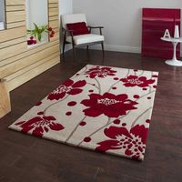 Tapis en laine fait main haut de gamme, 100% laine de Nouvelle-Zélande, tapis de luxe fait main, finition durable et ignifuge