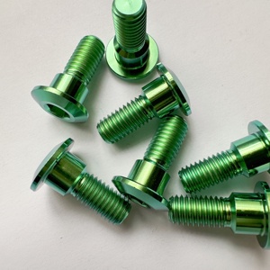 Usine en gros M8 * 20 Modification de moto boulon de disque de frein pièces de moto vis en titane Gr5 boulons en titane - Product Image 6