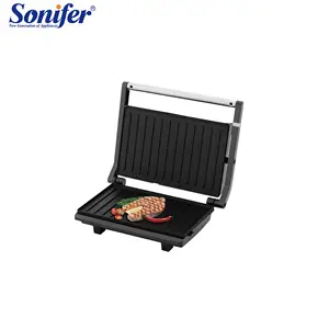 Sonifer SF-6159 новая кухонная техника антипригарная дешевая 1200 Вт контактный маленький Электрический гриль с 2 ломтиками