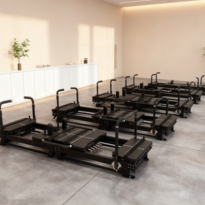 Máquina de <span class=keywords><strong>Pilates</strong></span> Megaformer de Lujo y Duradera con Resistencia Ajustable para Estudio y Gimnasio - Product Image 1
