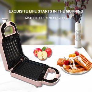 Gaufrier rond en forme de cœur, assiette personnalisée, mini 3 en 1, appareil pour petit-déjeuner, taiyaki grai - Product Image 6