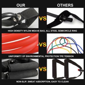 Yoga Pull Rope Resistance <b>Bands</b> <b>Exercise</b> Tensile Expander - Product Image 5