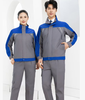 Vêtements de travail unisexes en coton respirant, uniformes de réparation automobile, combinaisons de soudure, vêtements de travail à manches longues, vêtements de travail personnalisés