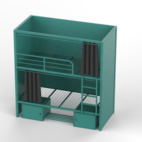 Lits superposés en bois pour auberges de jeunesse, mobilier compact pour auberges, hôtels, boîtes de couchage, capsules de sommeil, mobilier d'auberge