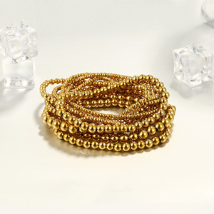 Versatile 18K PVD placcato oro impermeabile appannamento libero e impermeabile elastico regolabile in acciaio inossidabile - Product Image 3