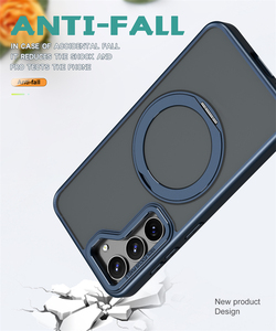 360 Rotation support de téléphone étui de téléphone portable <span class=keywords><strong>pour</strong></span> <span class=keywords><strong>Samsung</strong></span> <span class=keywords><strong>Galaxy</strong></span> S23 Ultra S22 Plus S21 <span class=keywords><strong>S20</strong></span> porte-anneau givré mat couverture <span class=keywords><strong>coque</strong></span> - Product Image 4