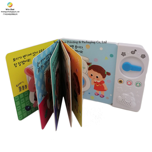 Papel Yimi Corea niños libro de sonido electrónico personalizado Musical cuento para dormir música libros de sonido para kdis impresión personalizada - Product Image 3