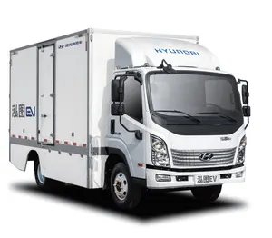Hot selling 4X2 box type light electric truck new energy truck in China in 2023 Second-hand