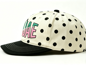 Embroidered Logo Customization 6-Panel <b>Baseball</b> <b>Cap</b> Polka Dot Decoration Adjustable Metal Buckle Unisex Casual <b>Baseball</b> <b>Cap</b> - Product Image 4