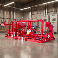 Pompe à incendie à corps divisé EDJ UL/FM NFPA20 2000GPM à 12 bars pour système de pompage incendie industriel en Afrique