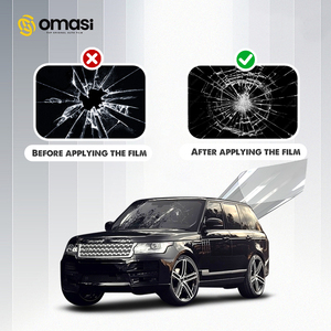 Muestra Gratuita, Película de Tinte para Ventanas de Automóviles con Protección UV del 99%, Anti-Rayones, Rechazo de Calor, Rollo de Tinte PET para Todos los Modelos de Automóviles - Product Image 5