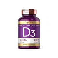 Vitamine D3 de haute qualité SANS GLUTEN et SANS SOJA, MAXIMALE Efficacité, Soutient la Santé Immunitaire et Osseuse, Améliore l'Absorption du Calcium, Gélules Molles