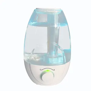 Humidificador ultrasónico para el hogar y la Oficina, luz nocturna de 2.1L, vapor frío, silencioso