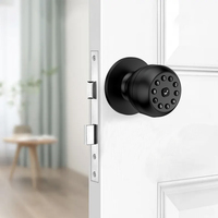 Elock ES818c Groothandel Privacy Ronde Deurknoppen Fabrieks Prijs Slim Slot Wachtwoord Cerradura Deurknoppen