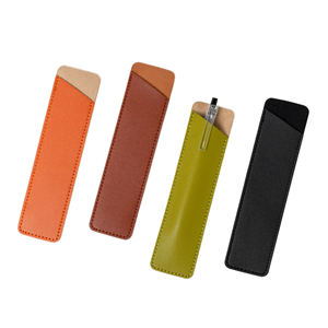 Estuche Protector Simple para Bolígrafos, para Regalos al por Mayor, Estuche de Cuero PU para Lápices con Logotipo, 42mm*162mm, Funda Novedosa para Bolígrafos de Tinta y Neutros - Product Image 1