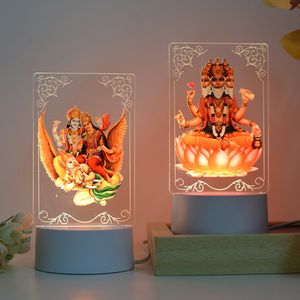Sản phẩm mới <span class=keywords><strong>2025</strong></span> Diwali chiếu sáng trang trí cho nhà Hindu vị thần vishnu Shiva và Brahma laksmi cho Ấn Độ mới lạ Bộ quà tặng - Product Image 3