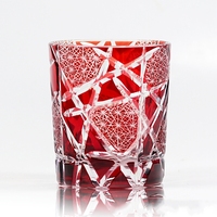 Ensemble de verres à whisky en cristal, verres à bière et verres à eau de luxe faits à la main, design à motif d'éclair