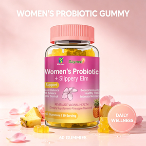 Gomitas Probióticas de Olmo Rojo para Mujeres, para Apoyar el Equilibrio del pH, la Salud Digestiva y el Sistema Inmunológico, Suplemento Dietético, Marca Privada OEM - Product Image 1